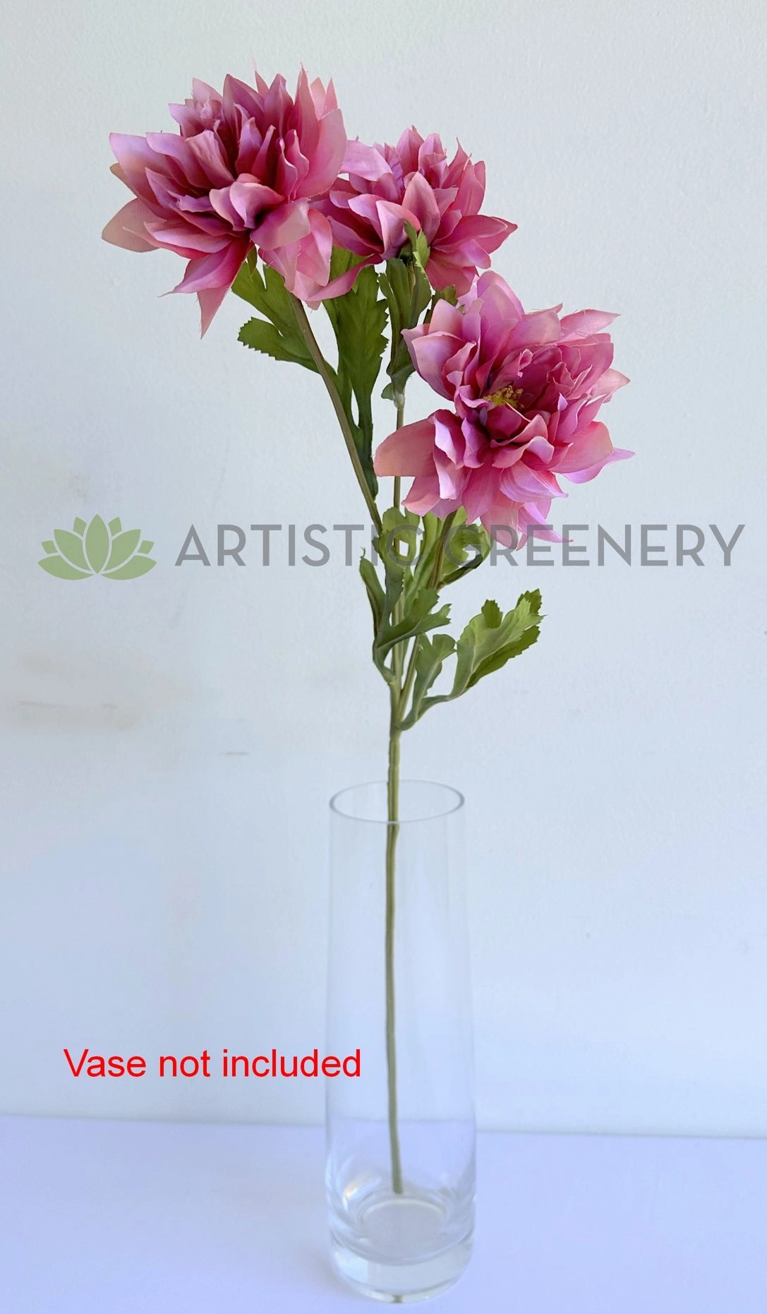 F0479 Dahlia Spray 65cm Pink (SPECIAL)