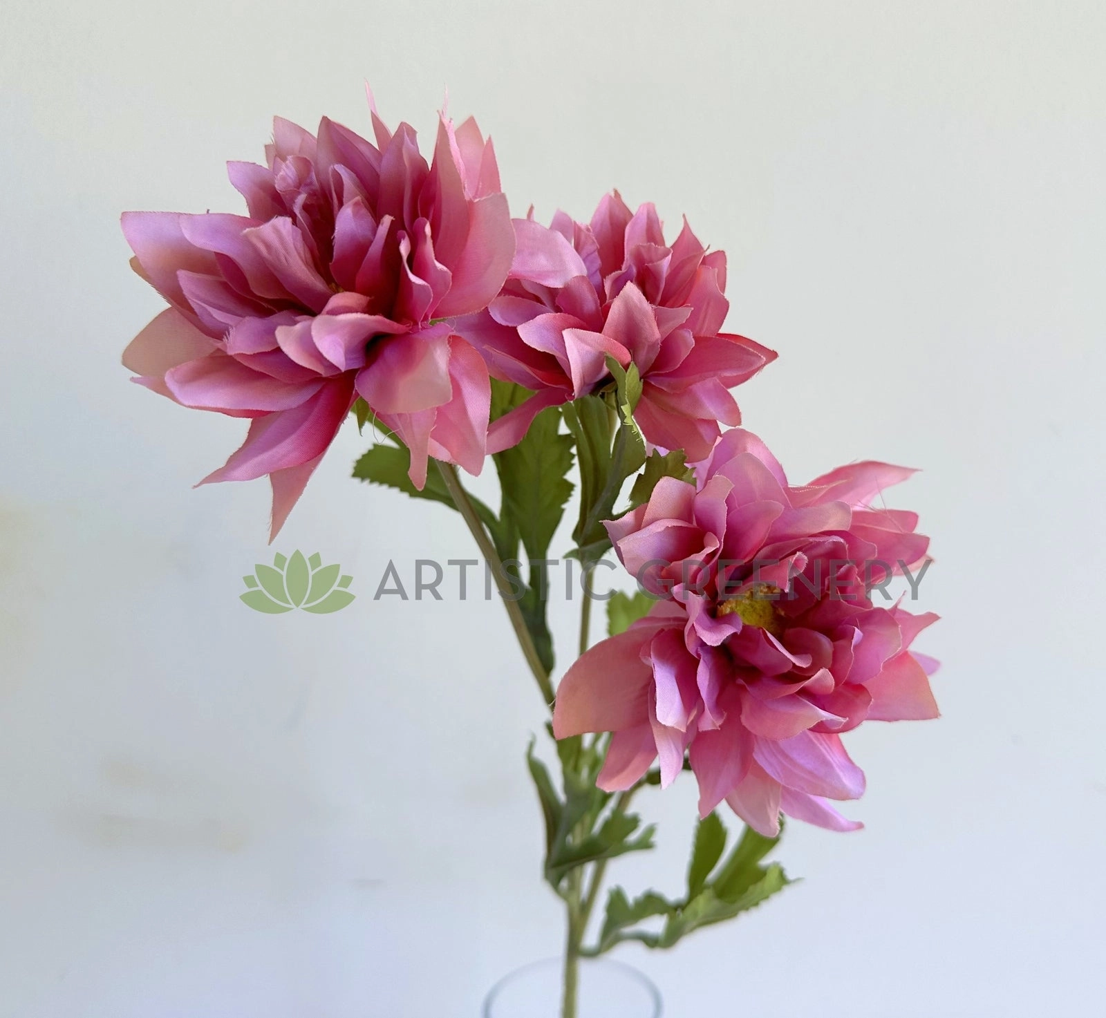 F0479 Dahlia Spray 65cm Pink (SPECIAL)