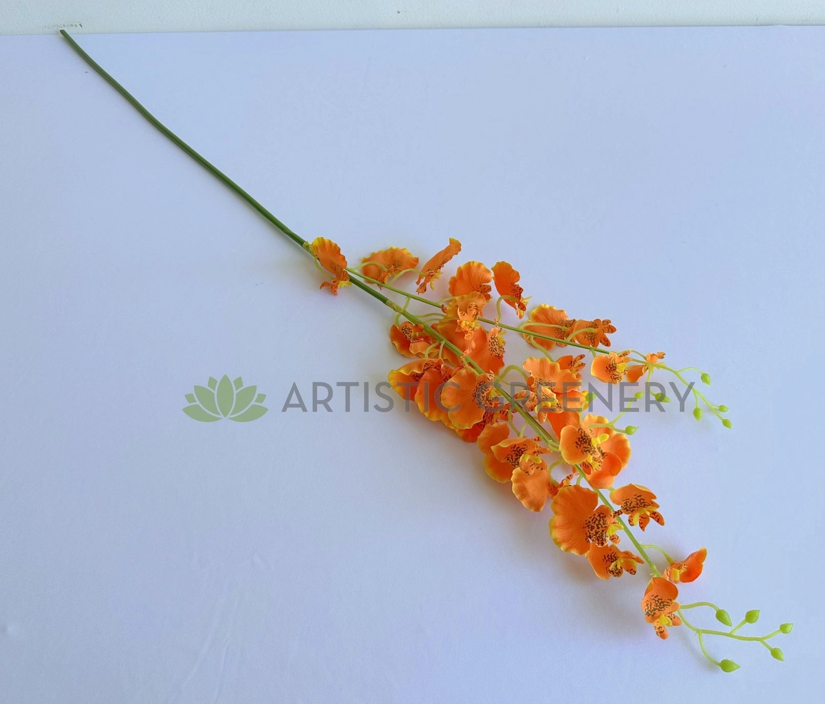 F0482 Oncidium / Dancing Orchid 85cm Orange (SPECIAL)