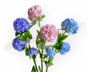 F0485 Snowball Hydrangea 70cm 3 colours outdoor greenery  
