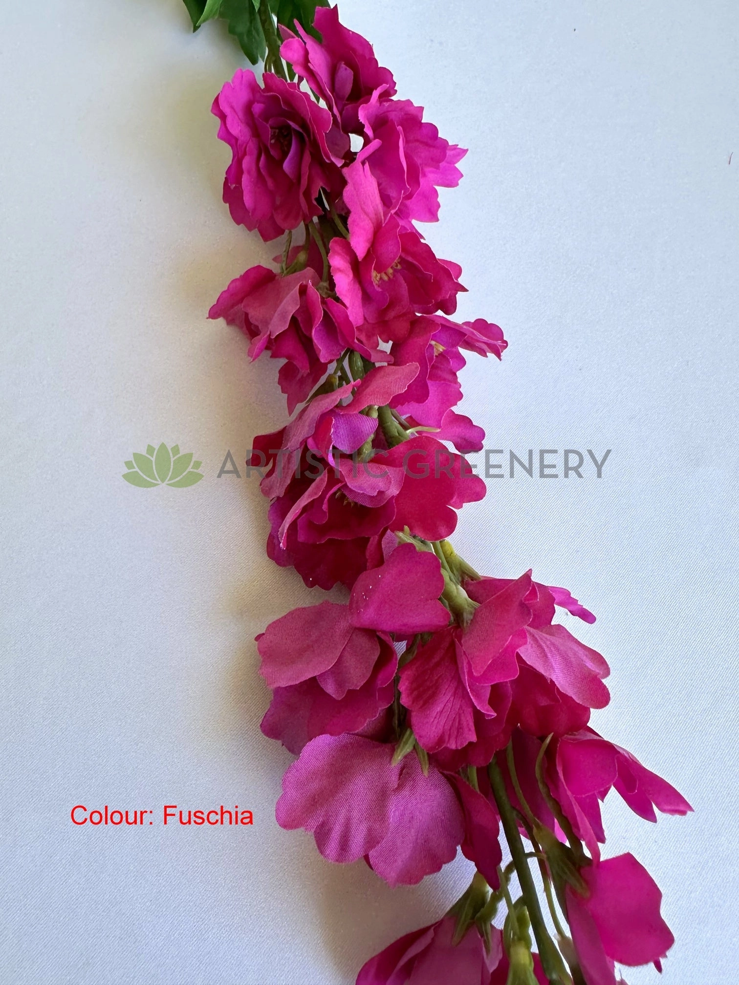 F0490 Delphinium / Stock Flower 89cm Latex 8 Colours