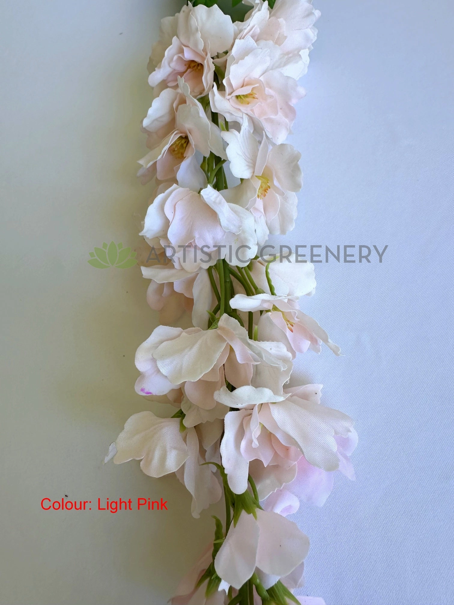 F0490 Delphinium / Stock Flower 89cm Latex 8 Colours