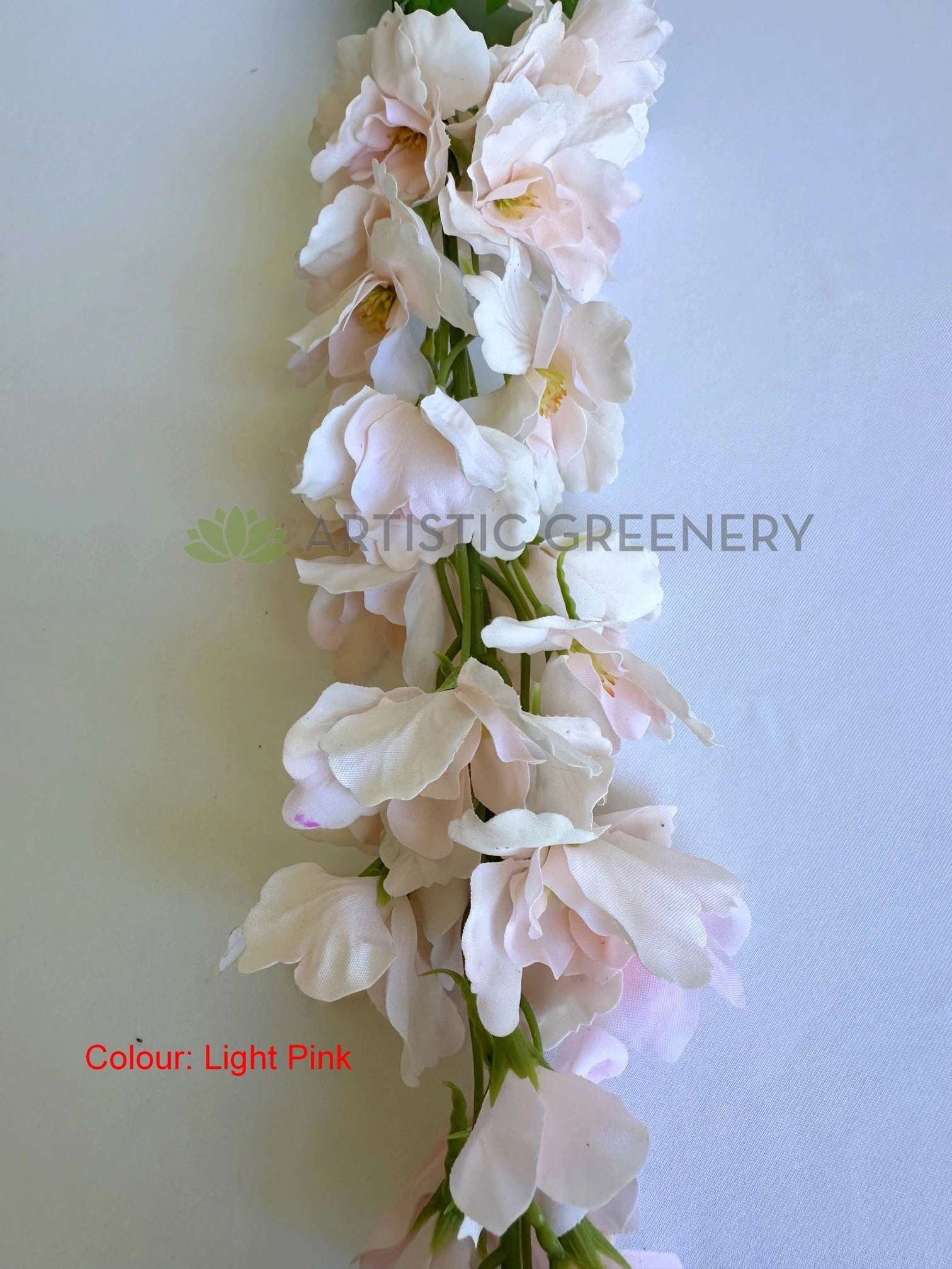 F0490 Delphinium / Stock Flower 89cm Latex 8 Colours