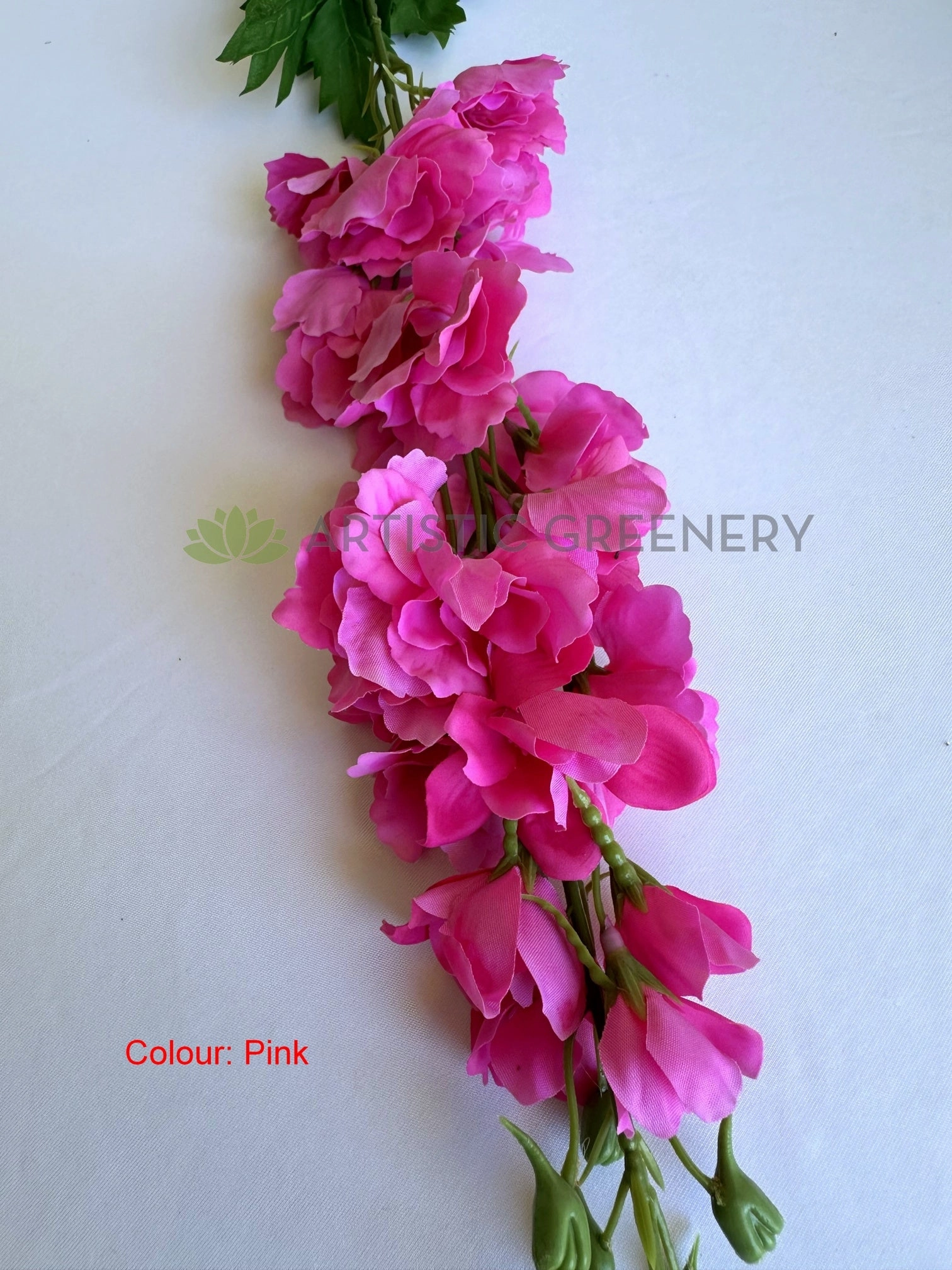F0490 Delphinium / Stock Flower 89cm Latex 8 Colours