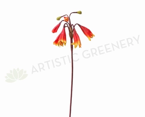 F-ASB-X-01 Christmas Bell Real Touch 60cm Red outdoor greenery  