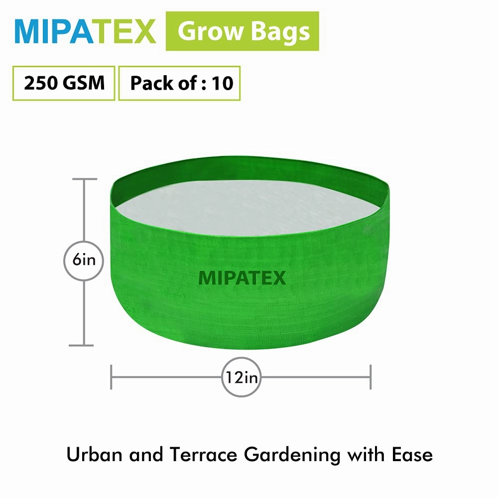 Fabric Grow Bags (12x6 Inches)