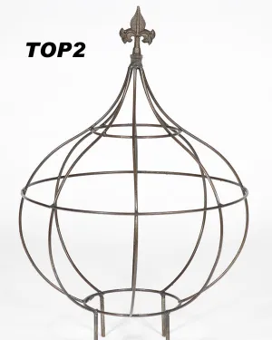 Fat Topiary with Finial decorative plants  