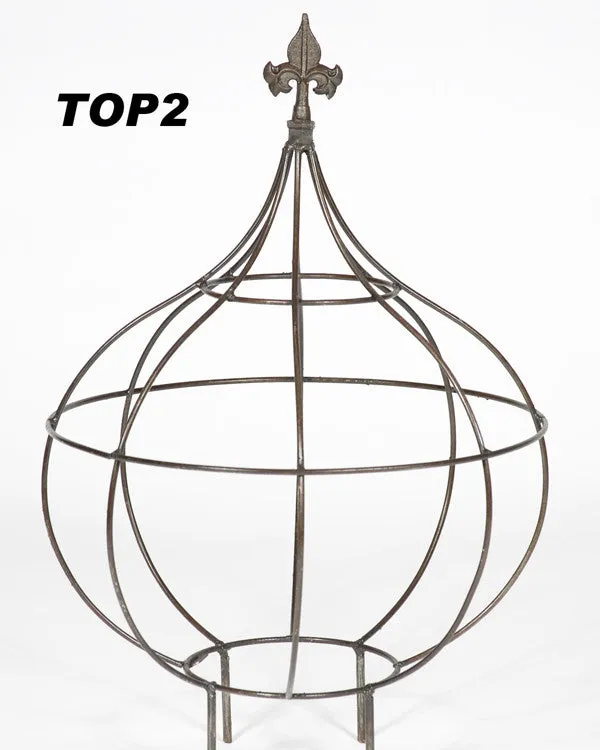 Fat Topiary with Finial decorative plants  