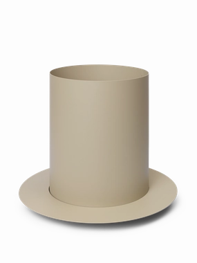 Ferm Living Auran Pot Large Cashmere dried green plant  
