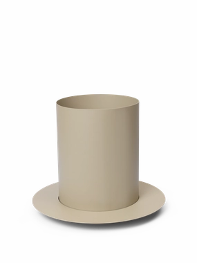 Ferm Living Auran Pot Medium Cashmere dried green plant  