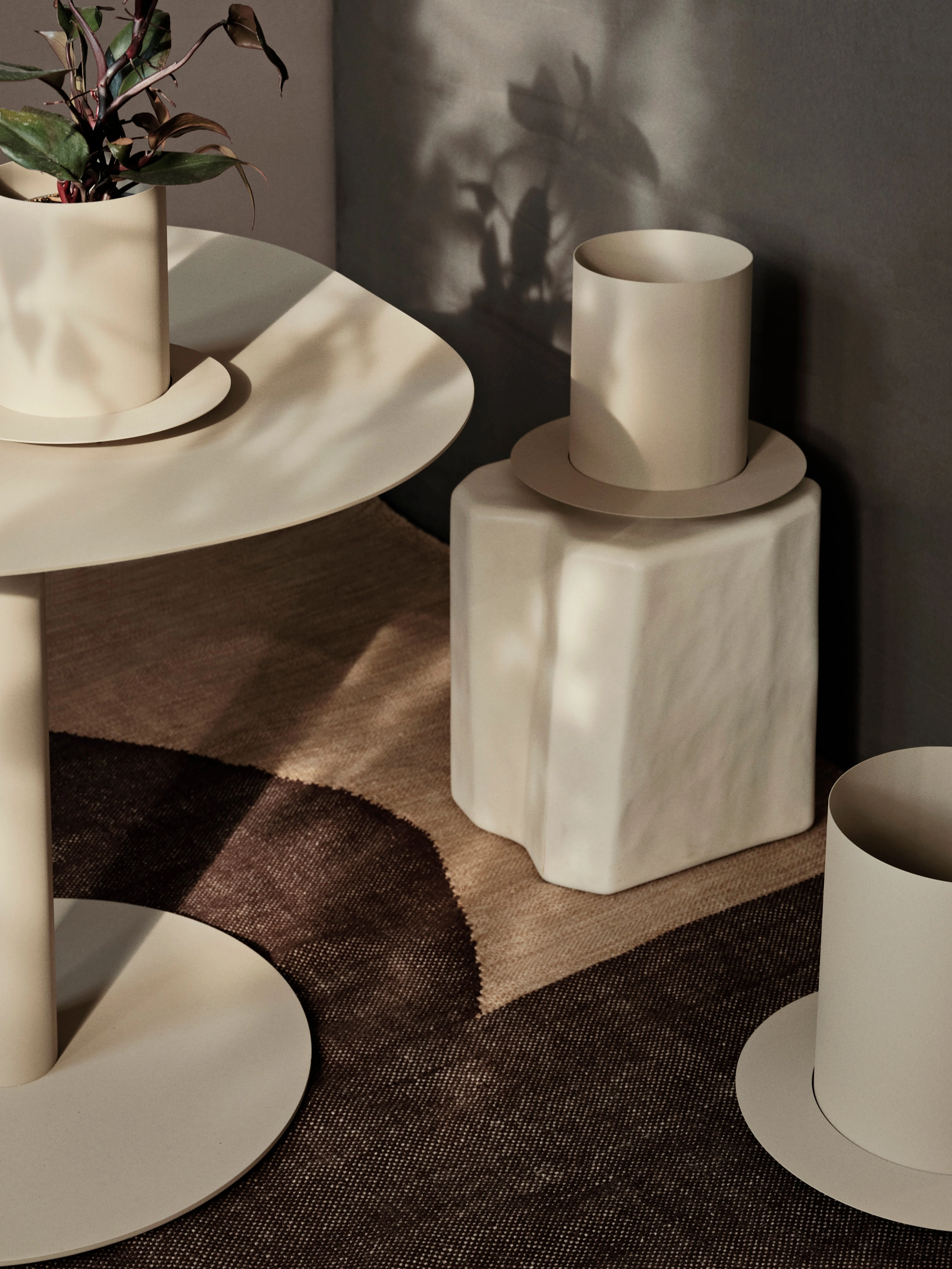 Ferm Living Auran Pot Small Cashmere