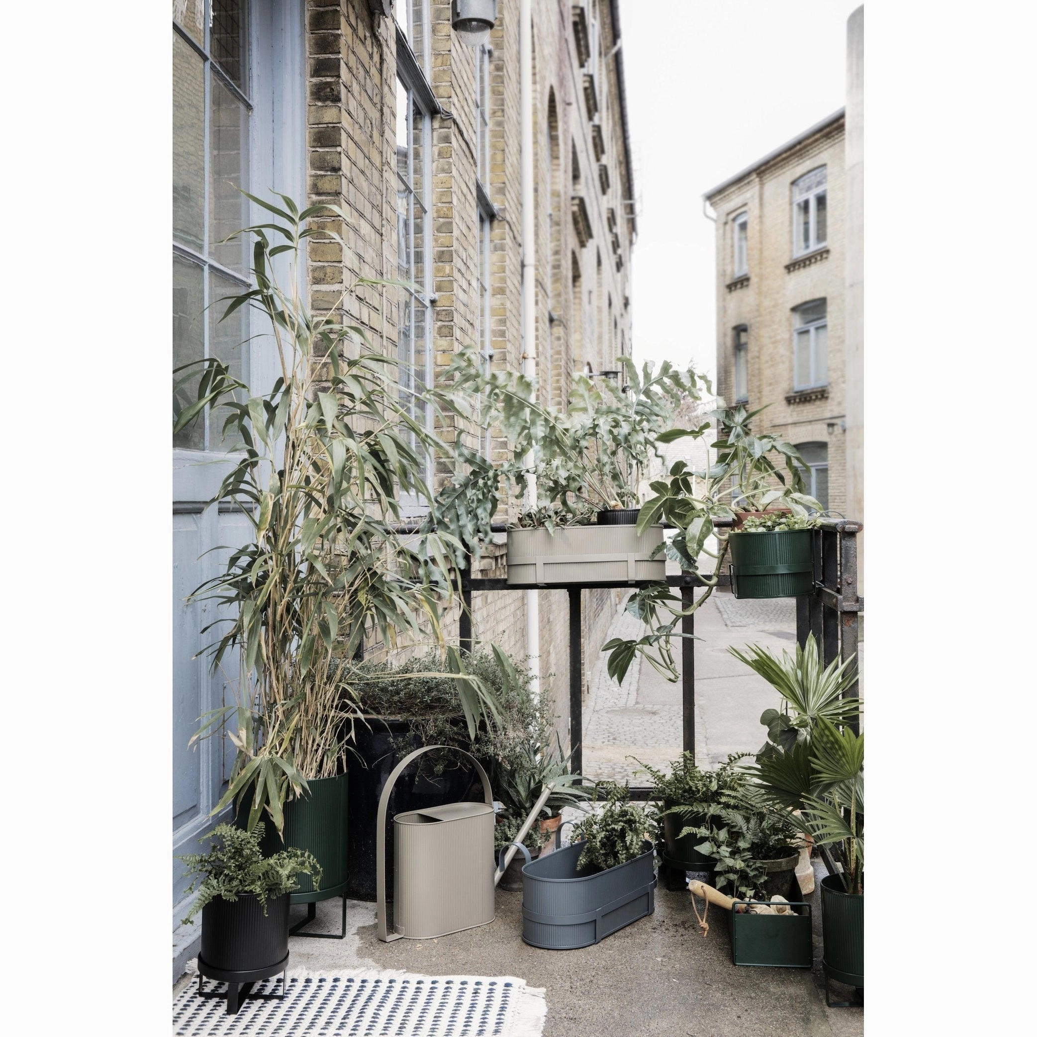 Ferm Living Building Balcony Box, Green