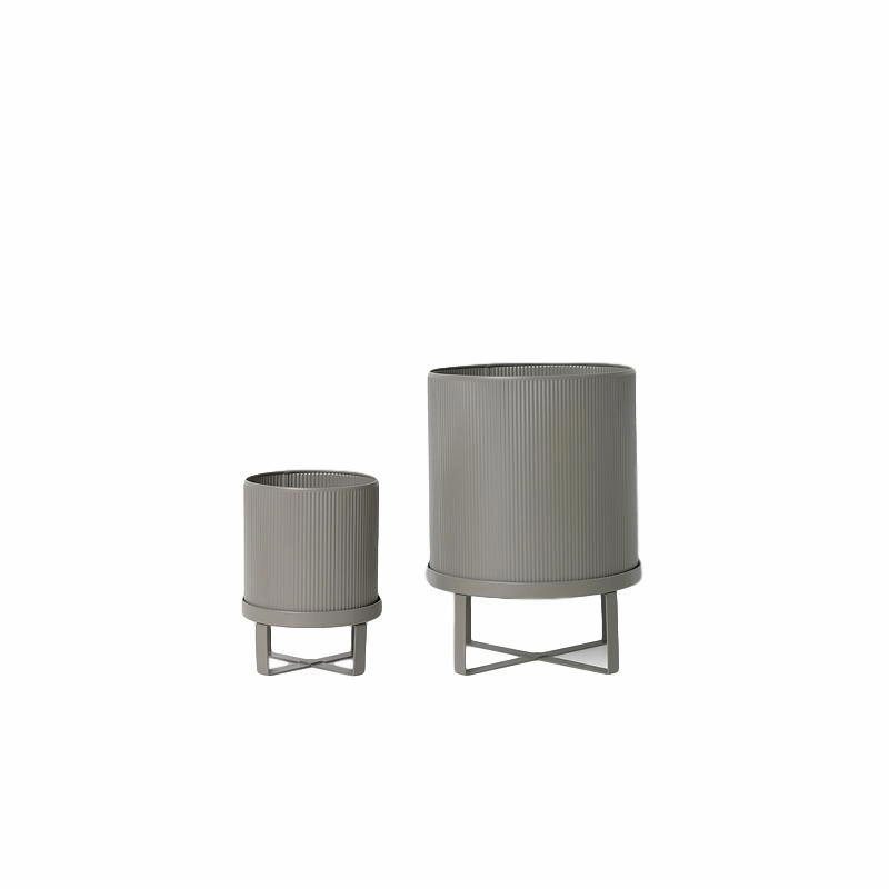 Ferm Living Construction Flowerpot, Warm Grey, ?18cm