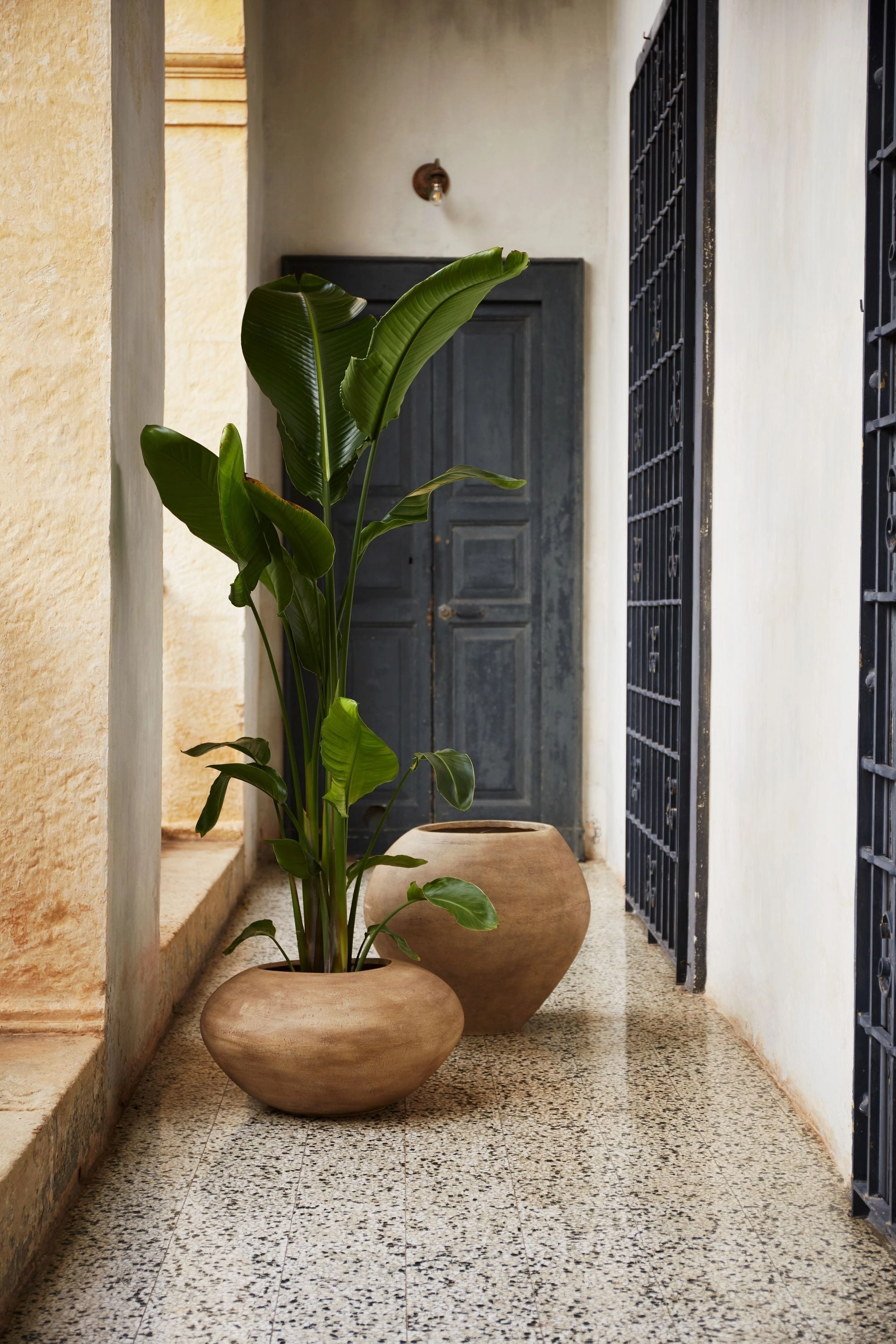 Ferm Living Dodu Pot Tall, Brown