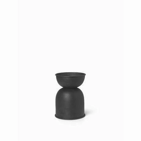 Ferm Living Hourglass Flowerpot Black, 30cm