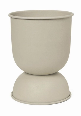 Ferm Living Hourglass Pot, Extra Small, Cashmere dried green plant  