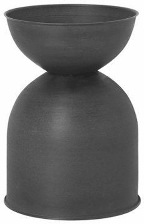Ferm Living Hourglass Pot, Medium dried green plant  