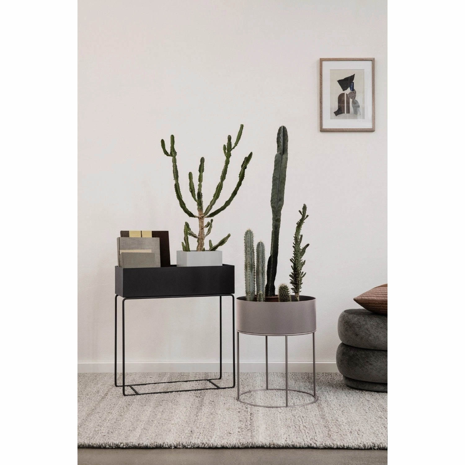 Ferm Living Plant Box Container, Grey