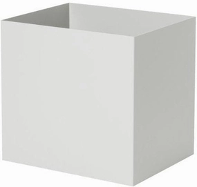 Ferm Living Plant Box Container, Grey dried green plant  