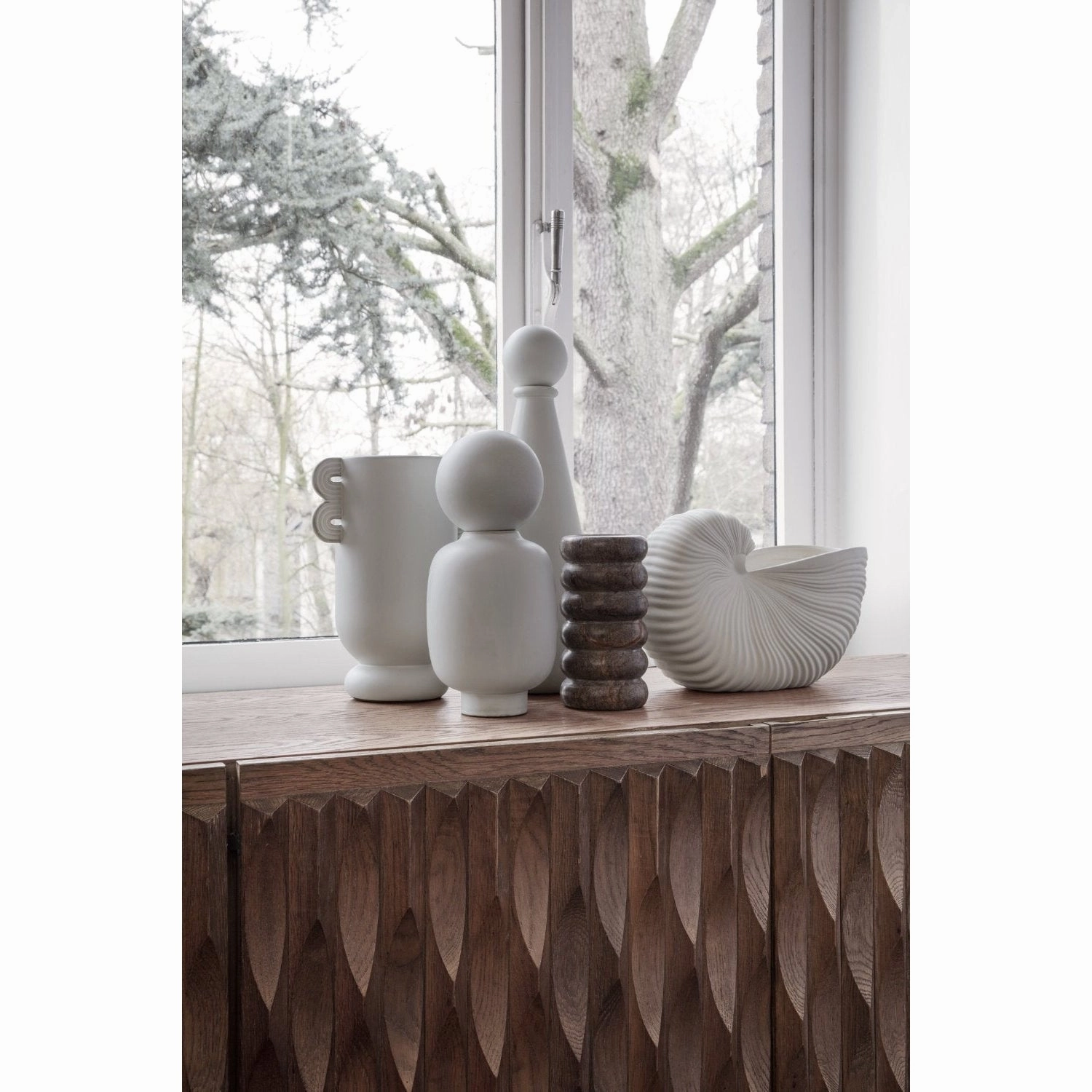 Ferm Living Shell Flowerpot, Mussel