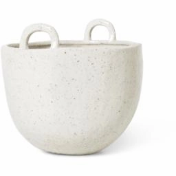 Ferm Living Speckle Flowerpot, Off White