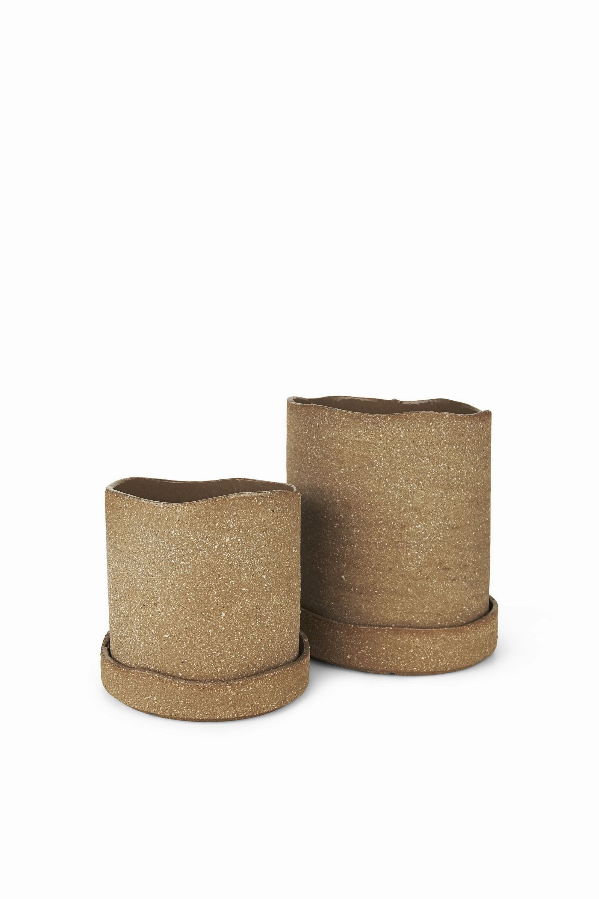 Ferm Living Uneru Pot ?13, Brown