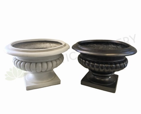 FG-TR404L Fiberglass Urn / Pot 30cm Tall 2 Styles outdoor greenery  