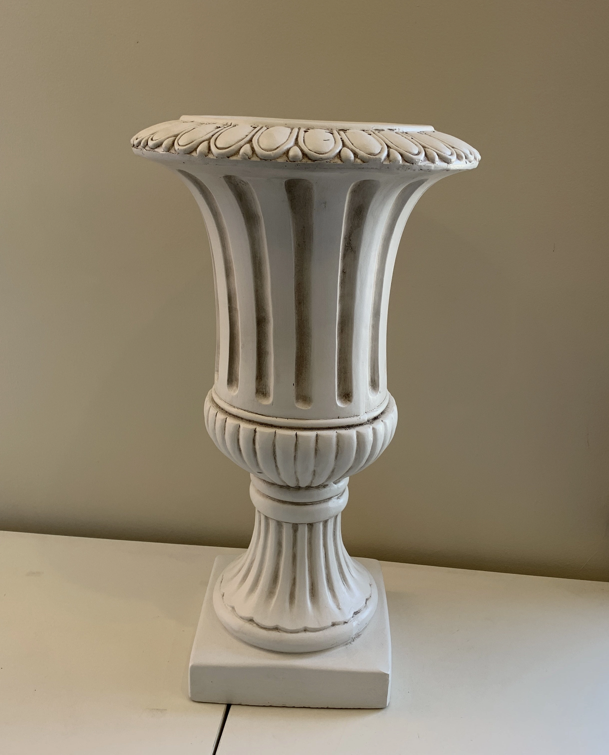Fibreglass Roman Style Decorative Urn & Pedestal (Greek Column) (Code: FG-77008 & 77012-70)