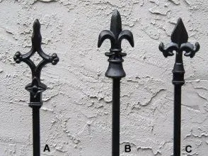 FINIAL: A  GARDEN STAKE decorative plants  