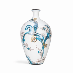 Florentine - Turquoise Buld Vase mini ornamental plant  