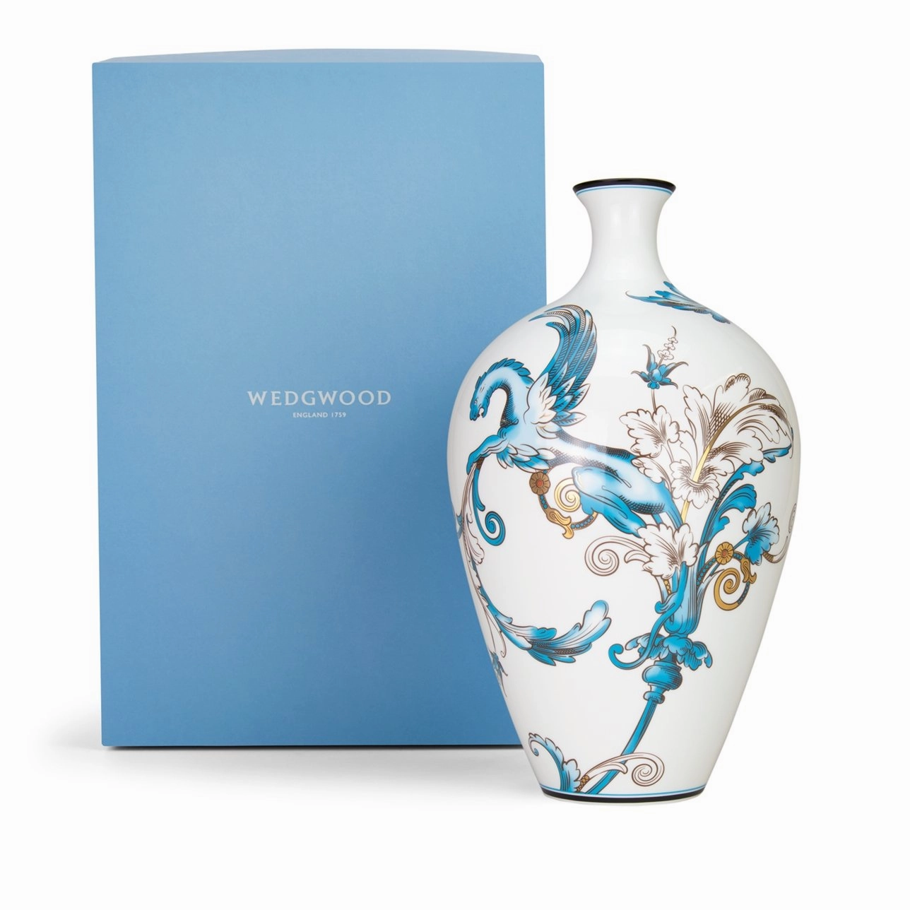 Florentine - Turquoise Buld Vase