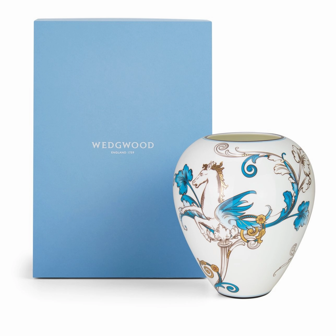 Florentine - Turquoise Vase