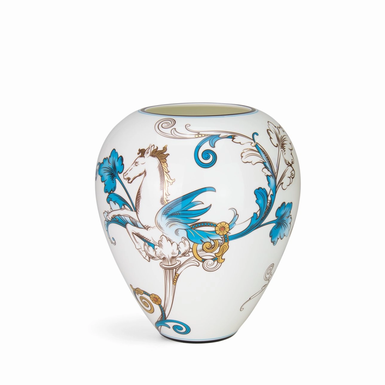 Florentine - Turquoise Vase mini ornamental plant  