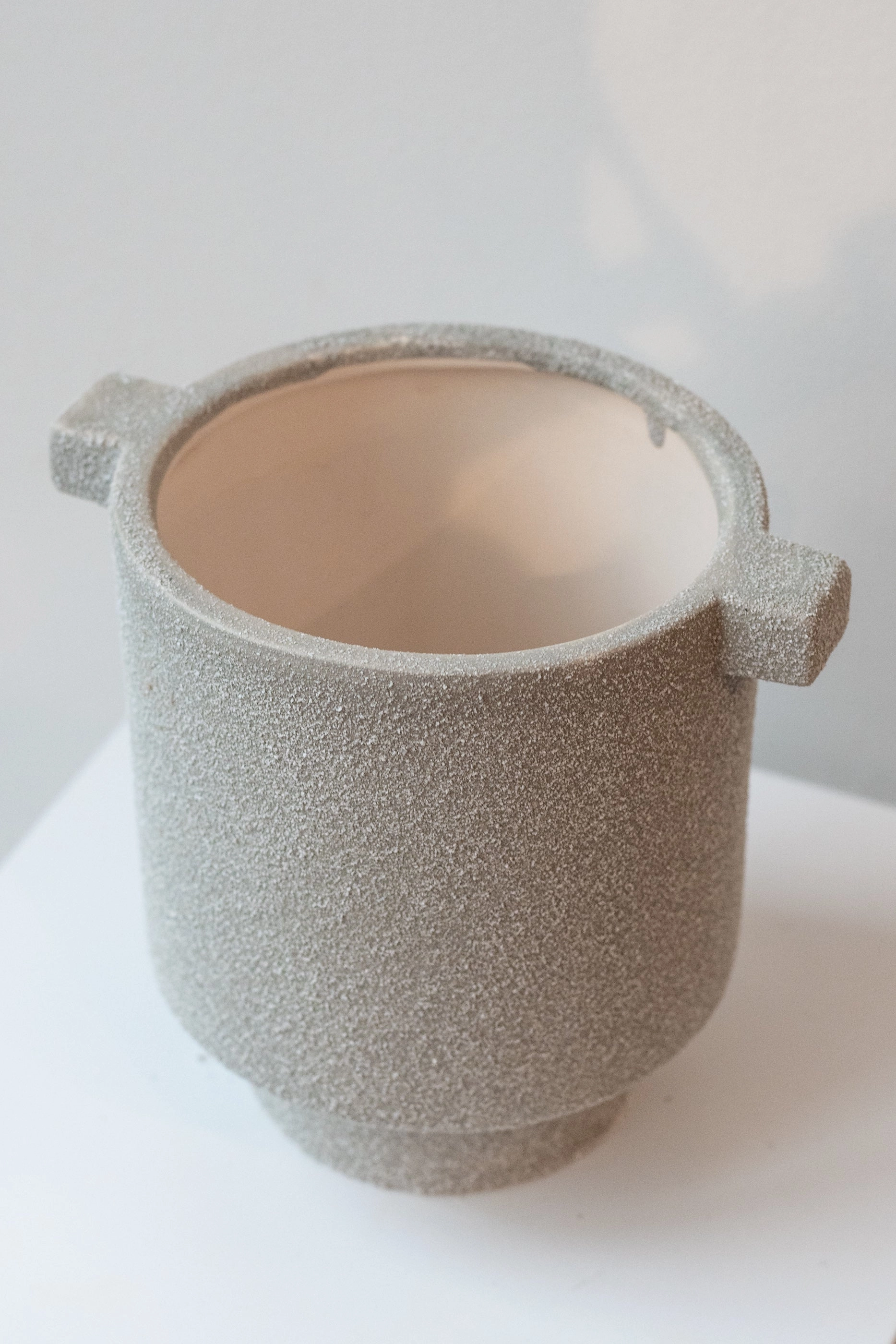 Flynn Ceramic Cachepot Light Green