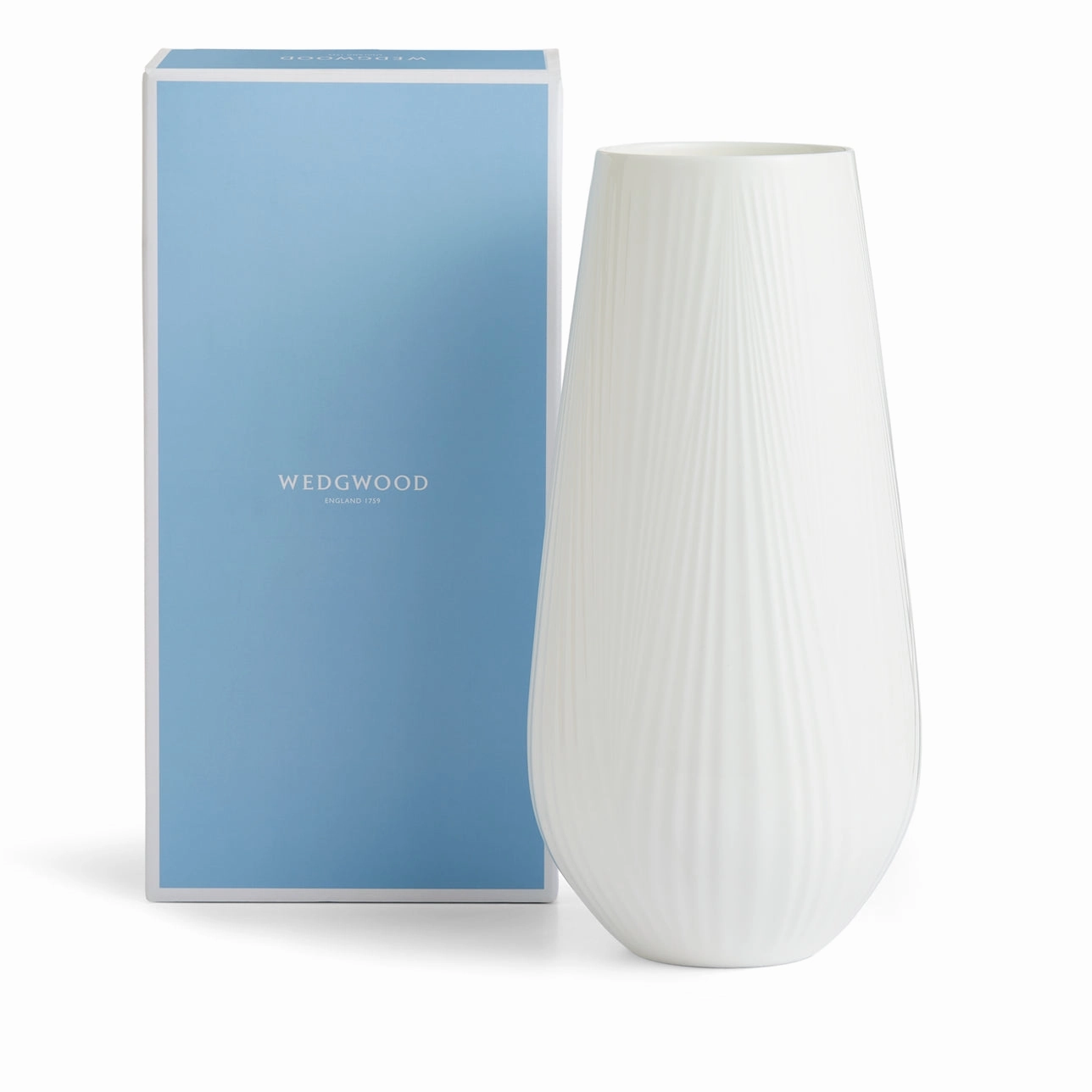 Folia - White Tall Vase