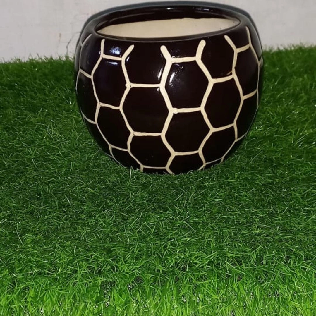 Football Ceramic Pot