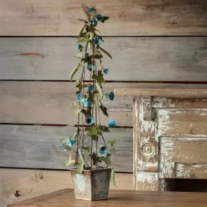 French Wire Pea Vine Trellis dried flowers  
