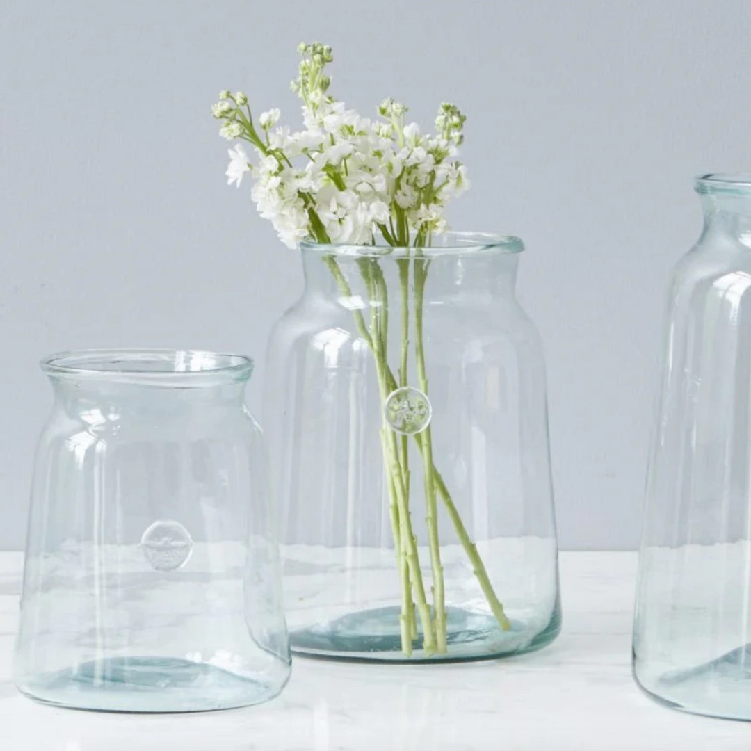 French Mason Jar outdoor greenery  