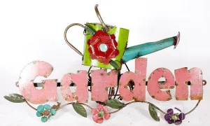 Garden with Watering Can decorative plants  