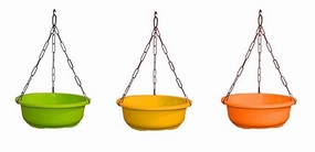 Garden Hanging Plastic Bonsai Trays Set of 3 (10 Inches) desktop planter  