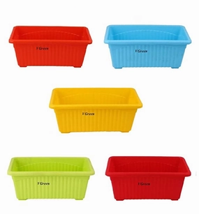 Garden Imported Window Planter (Set of 8) hanging green plant  