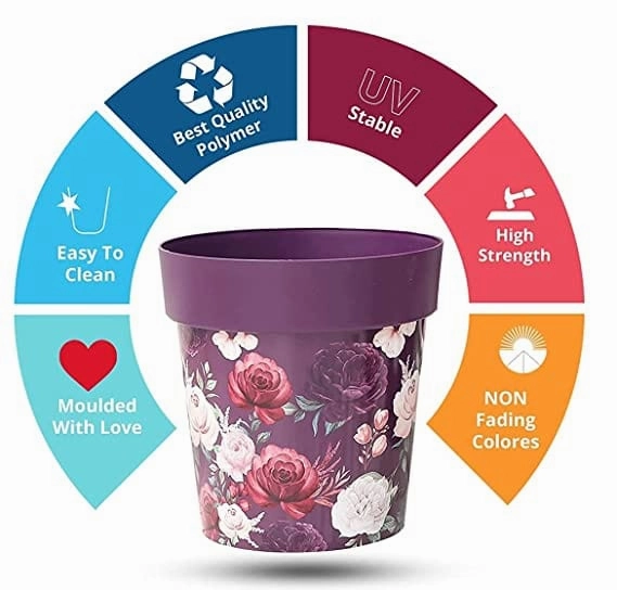 Garden Indoor/Outdoor Florence Planter (Set of 2)