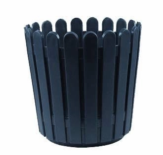 Garden Mix Colour Fence Pot Planter (Set of 3)