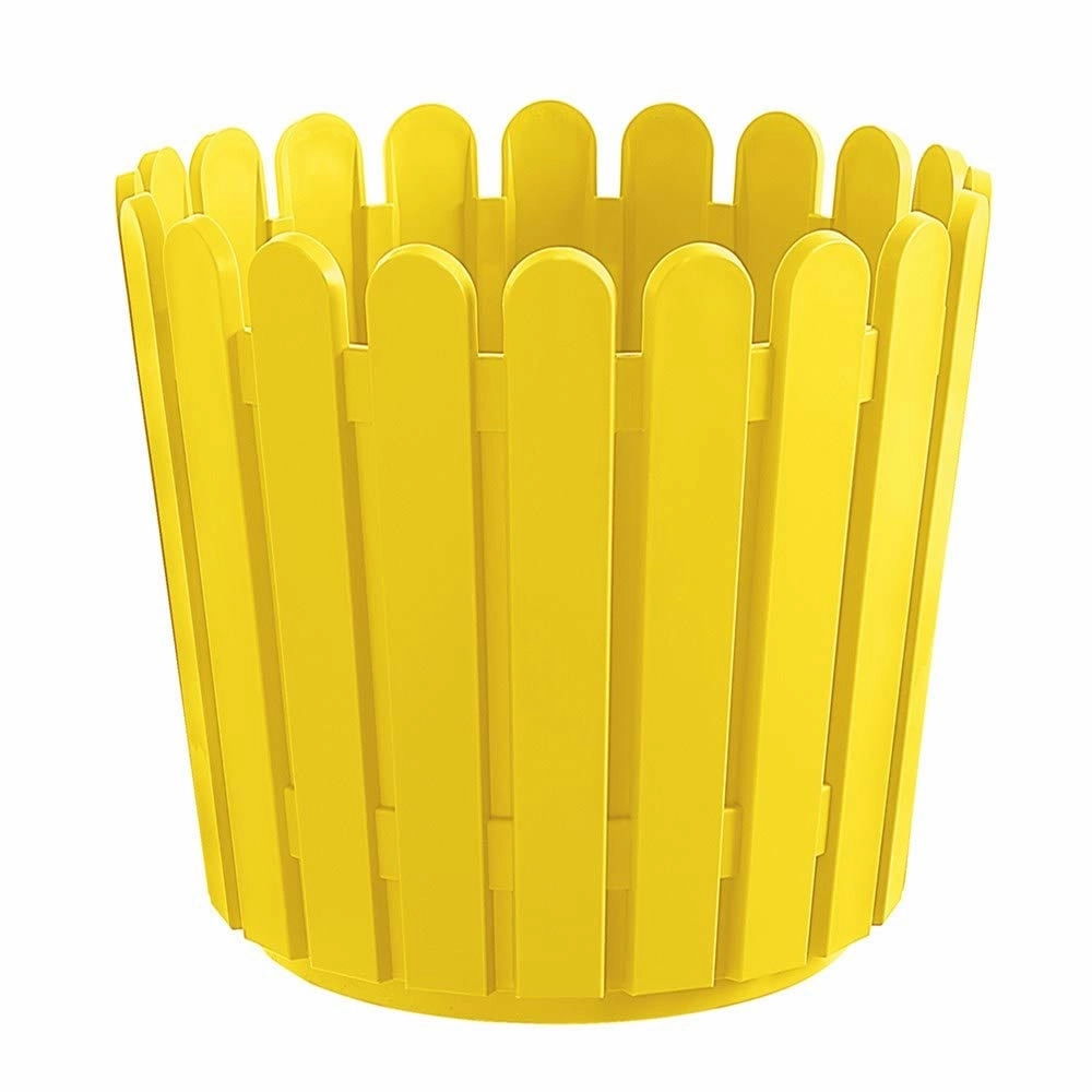 Garden Mix Colour Fence Pot Planter (Set of 3)