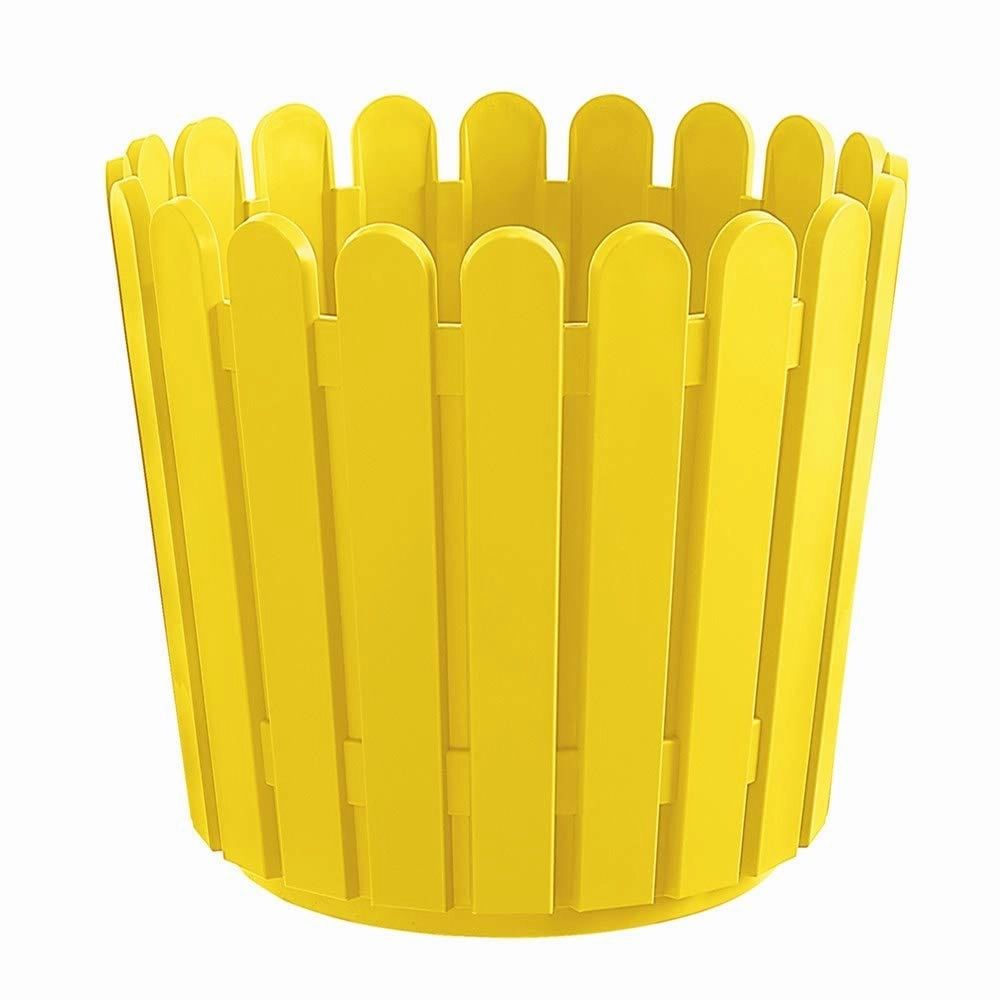Garden Mix Colour Fence Pot Planter (Set of 3)