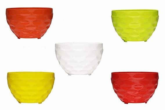 Garden Multicolor Prince Table Top Planter (Set of 5)