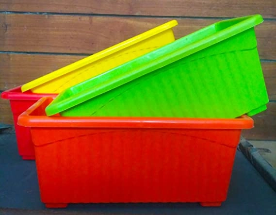 Garden Multicolor Window Planter (Set of 4)