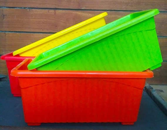 Garden Multicolor Window Planter (Set of 4)