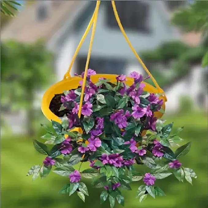 Garden Multicoloured Hanging Planter Set of 6
