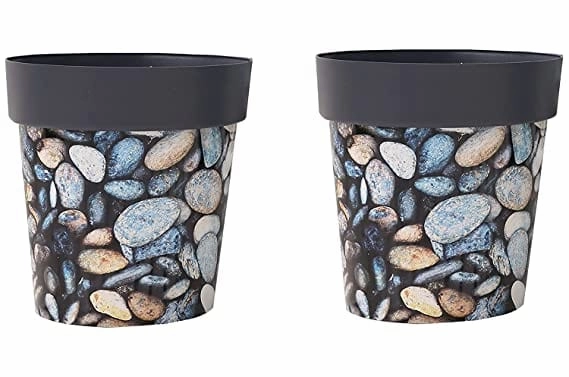Garden Pebbler Planters (Set of 2)